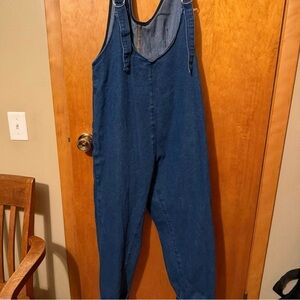 Denim Blue Women's Overalls